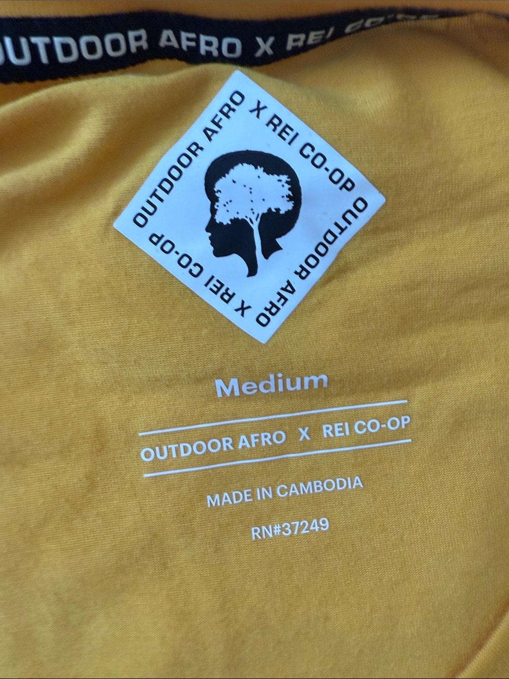Outdoor Research Women’s Mustard Crew Short-Sleeve Tee - Picture 2 of 3